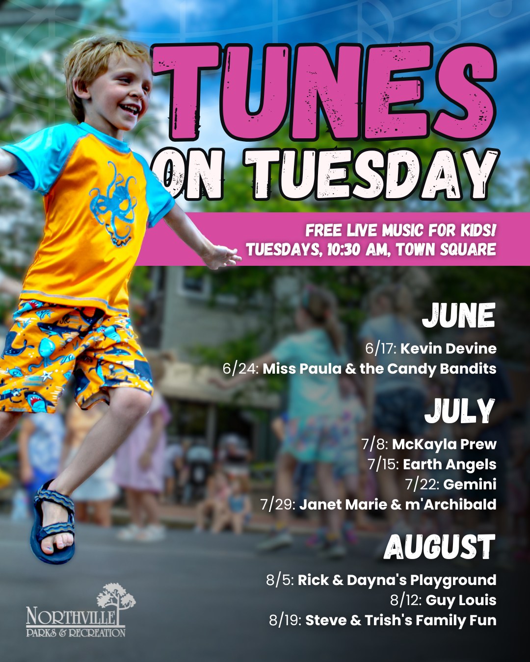 tunes flyer 2024